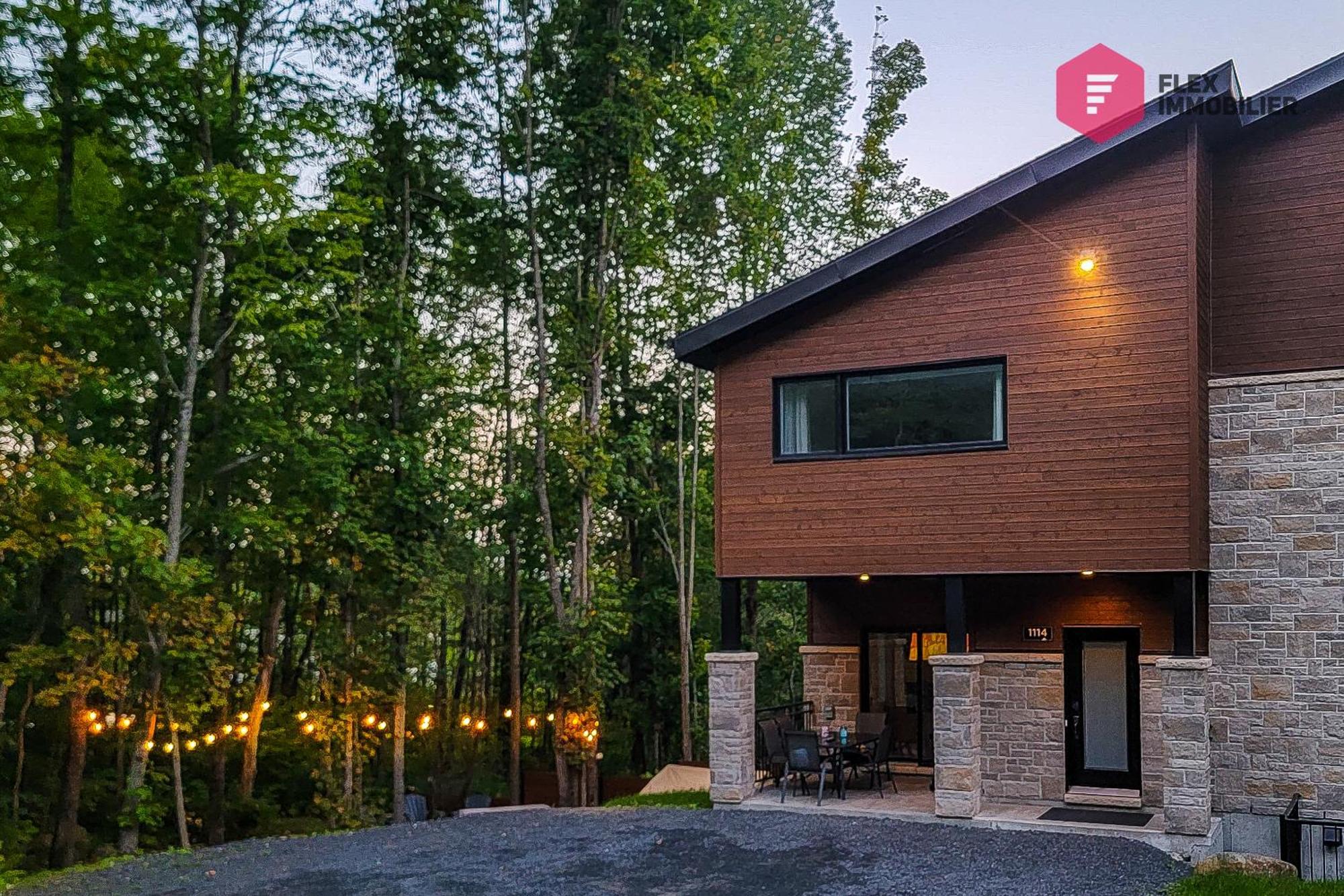 Le Calypso of Chalet Memphré in Magog en Estrie / Plage Southière Esterno foto
